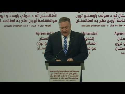 Pompeo urges Taliban to 'keep your promises to cut ties with Al-Qaeda'