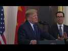 Trump says US-China trade deal contains 'substantial and enforceable'
