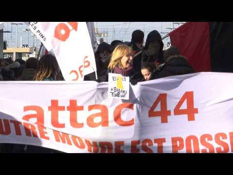 Pension reform protest brings 4,000 onto streets of Saint-Nazaire: CGT union