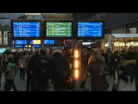 Paris rail travel nearly normal despite another day of planned demos