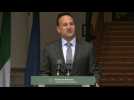 Irish Prime Minister Leo Varadkar announces early election