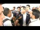 Opposition leader Guaido arrives in Venezuela after international tour