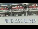Images of passengers on quarantined cruise ship in Japan