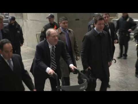 Weinstein arrives at court as closing arguments expected to begin
