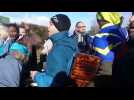 Coupe de France (16e de finale) : les supporters de la JS Saint-Pierroise mettent l’ambiance en musique