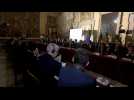 Leaders meet for roundtable at Franco-Italian summit in Naples
