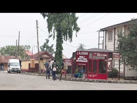 Images of hospital where Nigeria coronavirus case is being treated