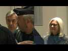 Former French PM Francois Fillon leaves court as fake-jobs fraud trial begins