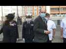 French PM Castex arrives at hospital for AstraZeneca vaccination