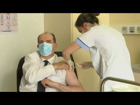 French PM receives a dose of AstraZeneca vaccine