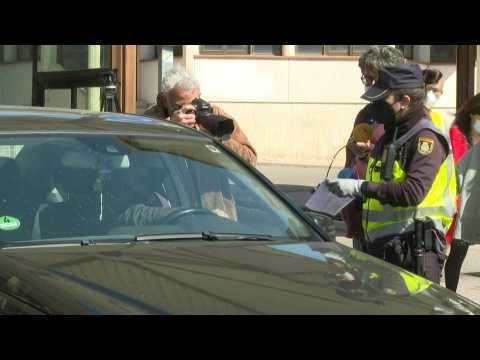 Covid-19: PCR test results checked at Franco-Spanish border
