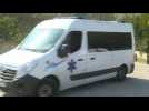 Ambulances leaves home of French tycoon Tapie after burglary