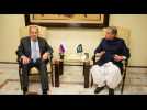 Russian Foreign Minister Sergei Lavrov arrives in Pakistan