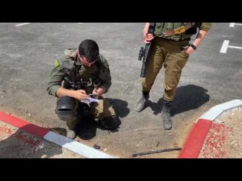 Soldiers find debris thought to be from Syrian missile in Israel's Negev