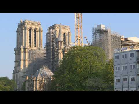 Images from Notre-Dame, two years after fire ravaged Paris' iconic cathedral