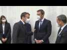 Emmanuel Macron visits child psychiatry centre in northeastern France