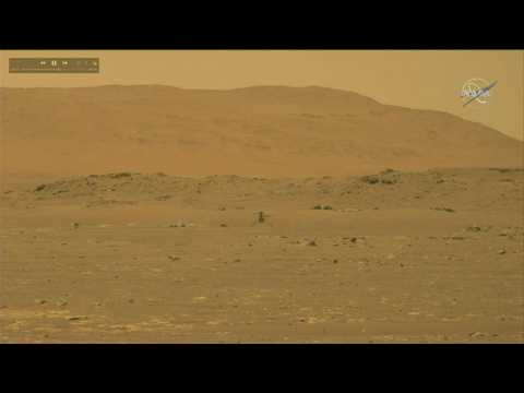Ingenuity helicopter successfully flew on Mars: NASA