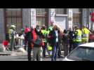 La ministre Verlinden à la rencontre des pompiers et des sinistrés 