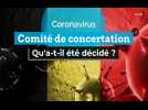Que retenir du comité de concertation de ce vendredi 23 avril ?