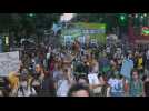 Argentina joins World Water Day protest as fires ravage southern Patagonia