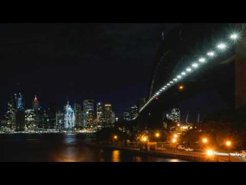 Sydney's Opera House and Harbour Bridge switch off lights