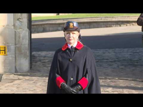 Windsor Castle on third day of mourning following death of Prince Philip