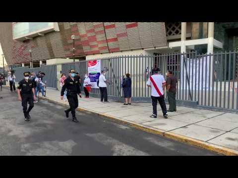 Polling stations open in Peru amid deadly coronavirus surge
