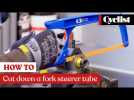 How to cut down down a fork steerer tube: Expert tips and step-by-step guide