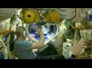 Crew bids farewell to ISS, close the spacecraft hatch