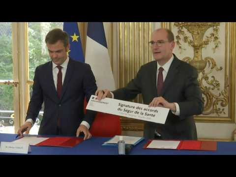 French government signs 'Ségur agreements' with hospital unions