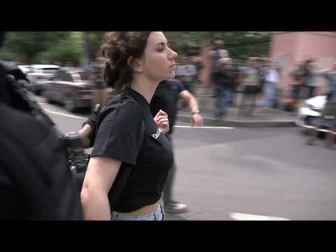 Several journalists detained during protest in support of former colleague in Moscow