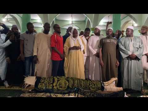 Malian imam and opposition movement leader Dicko leads funeral prayers for clash victims