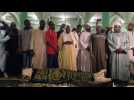 Malian imam and opposition movement leader Dicko leads funeral prayers for clash victims