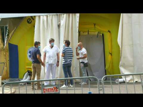 Catalonia: Lerida medical centre sets up emergency unit for COVID patients