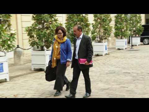 French PM Castex welcomes unions, business representatives for talks
