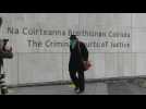 Ian Bailey, wanted in France for the murder of Sophie Toscan du Plantier, arrives for extradition hearing in Dublin