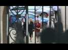Amber Heard arrives at courthouse in London on last day of libel suit