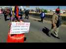 Hundreds of people in Bolivia protest election date change