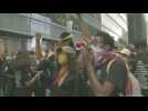 Protesters march against police brutality in New York