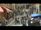 Sao Paulo streets busy as Brazil's virus death toll surpasses 90,000