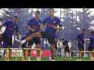 Football/Champions League: Atletico Madrid train ahead of Lisbon quarter-final