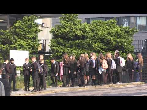 Scottish children go back to school for the first time in five months
