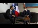 French President Macron meets with Greek PM Mitsotakis ahead of EuroMed 7 summit