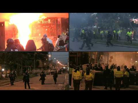 Colombian police brutality protest turns violent for second night