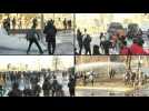 Chile police fire tear gas, water cannons to halt protest on coup anniversary