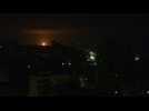Israeli planes carry out airstrikes in southern Gaza Strip