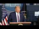 Trump promises enough Covid-19 vaccines for every American by April