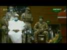 Mali: interim president and transitional vice-president arrive for swearing-in