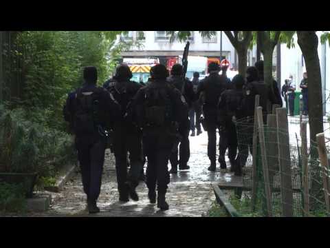 Four injured in Paris knife attack near former offices of Charlie Hebdo