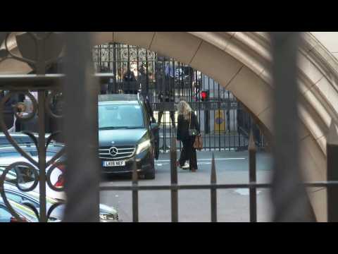 Amber Heard arrives at London court where she is expected to testify in Depp libel trial